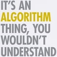 thumbnail image 2 of CafePress - Its An Algorithm Thing Mousepad - Non-slip Rubber Mousepad, Gaming Mouse Pad, 2 of 6