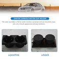 thumbnail image 1 of Car Center Console Water Cup Holder Beverage Bottle Holder Coin Tray For 3 Series E46 318I 320I 98-0, 1 of 5