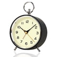 thumbnail image 1 of Los estudiantes del reloj despertador de viento retro usan la manija del reloj de cabecera con un reloj despertador ligero y silencioso Adepaton BST3006286-4, 1 of 5