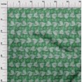 thumbnail image 3 of oneOone Rayon Green Fabric Asian Block Sewing Craft Projects Fabric Prints By Yard 56 Inch Wide, 3 of 4