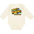 thumbnail image 3 of Inktastic How I Roll School Bus Boys or Girls Long Sleeve Baby Bodysuit, 3 of 5