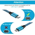 thumbnail image 2 of S25 Edge Ultra USB C to USB A Cable Fast Charging Cord for Samsung Galaxy S25/S25 Plus/S24/S23/S22/S21/Z Flip 7/Z Fold 7,6FT USB Type C Android Phone Car Charger Cord Fast Charging for Pixel 9a/9/8/7, 2 of 14