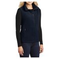 thumbnail image 4 of Womens Super Soft Value Polyester Fleece Vest True Navy Medium, 4 of 6