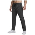 thumbnail image 4 of kamemir Mens Work Pants Chinos Pants Men Men's Flat Front Resistant Pants(Dark Gray,3XL), 4 of 6