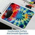 thumbnail image 6 of Tie-Dye Mouse Pad for Laptop Wireless Mouse Home Office Travel, Portable & Washable, 6 of 7