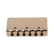 thumbnail image 4 of Silla De Oro perfecl puente de guitarra 6 Fija Dorado, 4 of 6