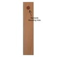 thumbnail image 2 of Wall Thermometer 7.8 inch Beechwood Natural Finish, 2 of 4