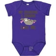 thumbnail image 3 of Inktastic Grandma and Grandpa Love Me Sloth Girls Baby Bodysuit, 3 of 5