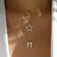 thumbnail image 6 of QQTDFG Multi-layer Long Chain Pendant Crystal Choker Women Necklace Boho Jewelry Gifts-#2, 6 of 8