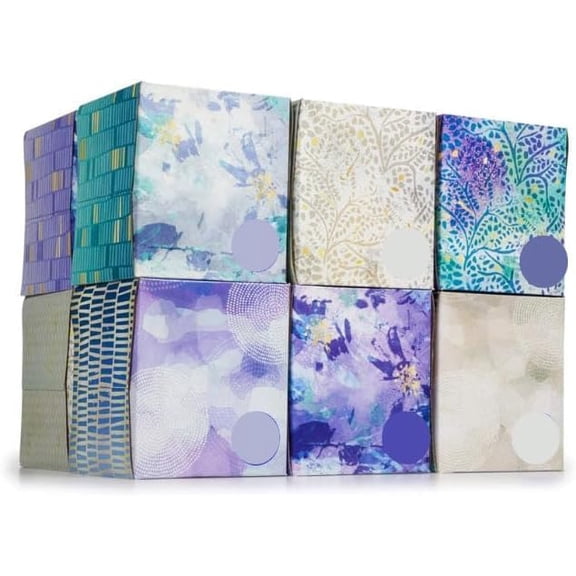 Ultra Soft Facial Tissues, 3-Ply, 85 Count, Cube Box Design, 12 Pack