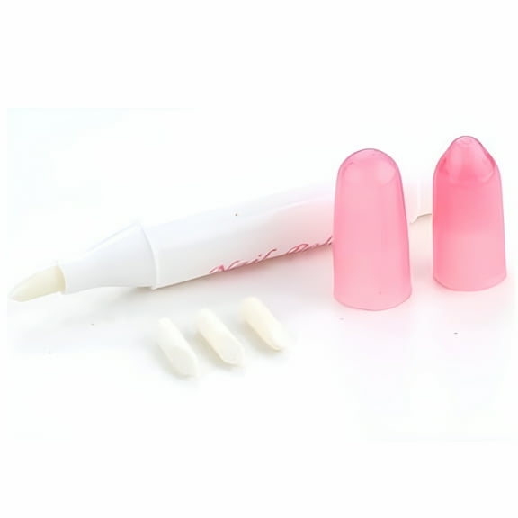 RAGUPEL 1 Pc Women Nail Art Polish Corrector Pen Remover Mistakes Cleaner with 3 Tips