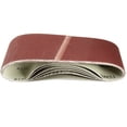 thumbnail image 3 of Cintas de Lijado de Óxido de Aluminio Uxcell 4" x 24" 120 Grano Junta Lapeada 6 Paquete, 3 of 5