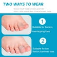 thumbnail image 2 of Hammer Toe Corrector - 6 Pack One Size, Women's Hammer Toe Corrector for Curled Toes, Bunions, Hammer Toes, Crooked Toes, Claw Toes, 2 of 5