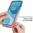 thumbnail image 3 of CoverON For OnePlus 9 Phone Case, Gradient Heavy Duty Clear Full Body Shockproof Cover, Blue / Pink, 3 of 9