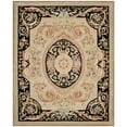 thumbnail image 5 of SAFAVIEH Savonnerie Carthach Floral Bordered Wool Area Rug, Ivory/Gold, 4' x 6', 5 of 6