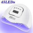 thumbnail image 1 of Lámpara LED UV para secado de esmalte de uñas, máquina de manicura con Sensor inteligente, equipo de Salón de Arte de uñas, 66LED, 1 of 4