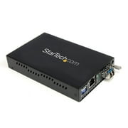 GIGABIT FIBER OPTIC MEDIA CONVERTER LC 40KM SM