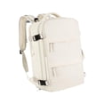 thumbnail image 3 of Mochila de viaje Strade Fareast Limited con puerto de carga USB compartimento para zapatos correa ajustable 42 cm x 30 cm x 20 cm Beige, 3 of 8