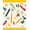 Multicolor, Pattern 4, variant on ODIKA Classroom Pencil Schoolgirl Tossed Polka Dot School Abstract for Playroom, Bedroom, Reading Nook, Pet Friendly & Kids Safe Play