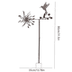thumbnail image 3 of Wind Spiner Escultura De Colibrí Molino De Viento Molino De Viento De Colibrí De Hierro Adecuado para Decoración De Jardín De Patio Lan Al Aire Libre, 3 of 4