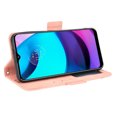 thumbnail image 5 of Case for Motorola MOTO E20 Cover Adjustable Detachable Card Holder Magnetic closure Leather Wallet Case - Pink, 5 of 5