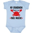 thumbnail image 3 of Inktastic Grandmom Loves Me Grandchild Boys or Girls Baby Bodysuit, 3 of 5