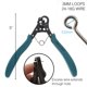 thumbnail image 3 of Pinzas tipo bucle de 1 escalón The Beadsmith para rosarios, pendientes, 3 of 6