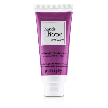 Philosophy Hands of Hope Nurturing Hand Nail Cream  Berry Sage  1 Oz