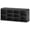 Black, variant on Shoe Storage Bench, 10 Cubbies Storage Rack Bench with Padded Seat, Space Saving Shoe Shelf for Entryway, Living Room, Hallway, Bedroom,Black