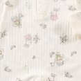 thumbnail image 7 of TOWED22 Baby Boys Girls Bodysuit Jumpsuits with Button Long Sleeve Cotton Rompers Overall,Beige,0-3 M, 7 of 7