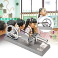 thumbnail image 1 of Dekaim Power Generator Model, Hot Air Stirling Engine Education Toy Electricity Power Generator Model, 1 of 7