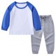 thumbnail image 1 of Odeerbi 1-11 Años Niño Niña Conjunto Sudadera Algodón Sudadera Raglan Pantalón Dos Piezas Niño Suave Manga Larga Top Pantalón, 1 of 4