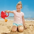 thumbnail image 4 of Hape: Watering Can - Red - Gardening & Water Toy, Sand & Beach Play, Fill With Water & Pour From The Spout, 8.5 x 5.7 x 4.9", Kids & Toddlers Ages 2+, 4 of 7