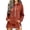 Brown, variant on Long Women's Fashion Hoodie with Pockets | Comfy Fleece Sweatshirt, High-Low Hem Pullover, Casual Loose Fit,Work & Travel & Everyday Wear Outfits,Fall Winter Clothes, #01_Black, L