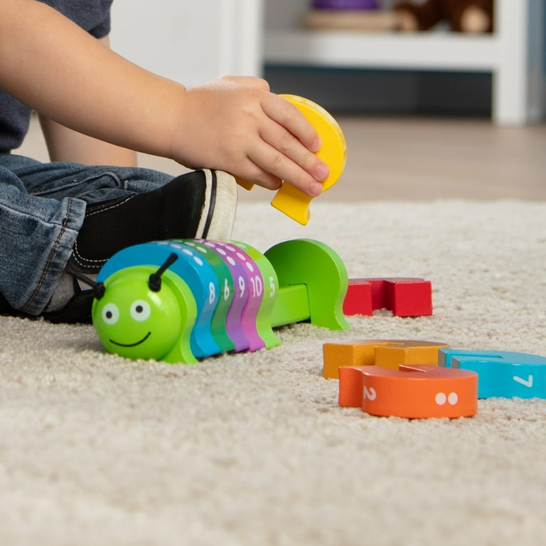 Melissa and store doug wooden caterpillar