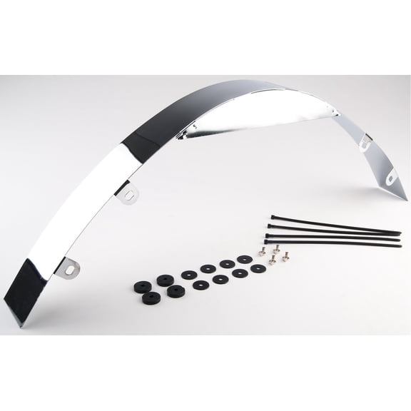 JEGS Chrome Fan Shroud 3" wide