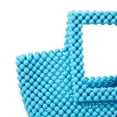 thumbnail image 3 of YIFEI Women Macaron Colored Acrylic Beaded Tote Handmade Bags for Wedding Evening Party, 3 of 5