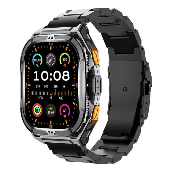 Reloj inteligente Cubot GT 3, 1.96 pulgadas, AMOLED, oxígeno en sangre, GPS, 5 ATM