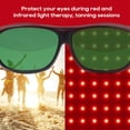 thumbnail image 4 of Gafas de protección ocular Morfone Red Light Therapy Black, 4 of 7