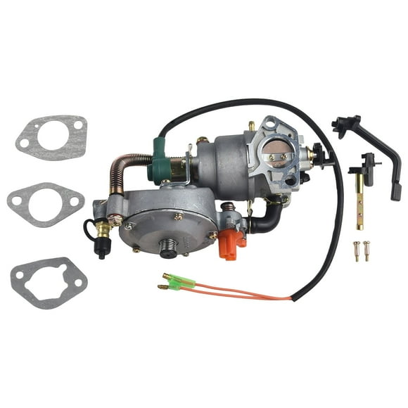 BTOER 1set Dual Fuel Carburetor LPG NG Conversion Gas Generator For Honda GX390 188F Gasoline Engine Electrical Equipment Parts