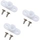 thumbnail image 1 of Kit de clip de faro para pellizco de recortador de faros para Land Rover Discovery 1 2 3 95-02 STC3368 blanco QPUION, 1 of 5