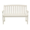 thumbnail image 1 of Décor Therapy FR8588 Outdoor Bench, White, 1 of 4