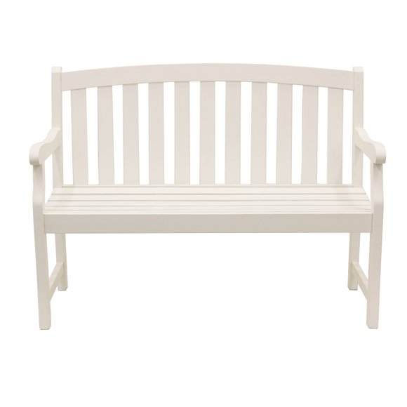 Décor Therapy FR8588 Outdoor Bench, White