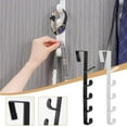 thumbnail image 2 of Blarkrus Door Hook Vertical Hoo Hanger Over The Door Stge lti-Purpose Nice, 2 of 8