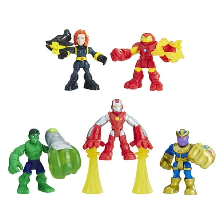 Playskool Heroes Marvel Super Hero Adventures The Power Up Squad