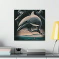 thumbnail image 4 of Dolphin's Clockwork Dream - Canvas, 4 of 10