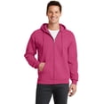thumbnail image 1 of Port & Company? - Sudadera con capucha y cremallera completa Core Fleece. PC78ZH Puerto & Compa??a PC78ZH, 1 of 1