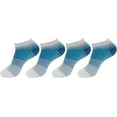 thumbnail image 3 of BambooMN Women's Chenille Fuzzy Color Block Crew Ankle Home Socks, 3 of 5