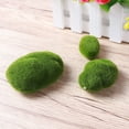 thumbnail image 3 of unbranded  Moss Decoration Plant Artificial Rocks Green Balls Child, 3 of 8
