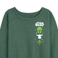 thumbnail image 3 of Star Wars - The Mandalorian Mando Icons  - Wo Men's French Terry Long Sleeve Pullover, 3 of 5